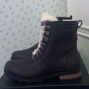 COPY - Sorel Emelie Lace Leather Waterproof Boots